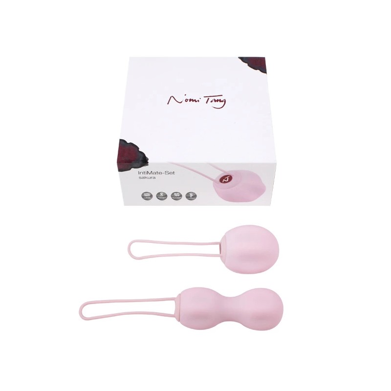 Kulki kegla - Nomi Tang Intimate Kegel Set Sakura Pink